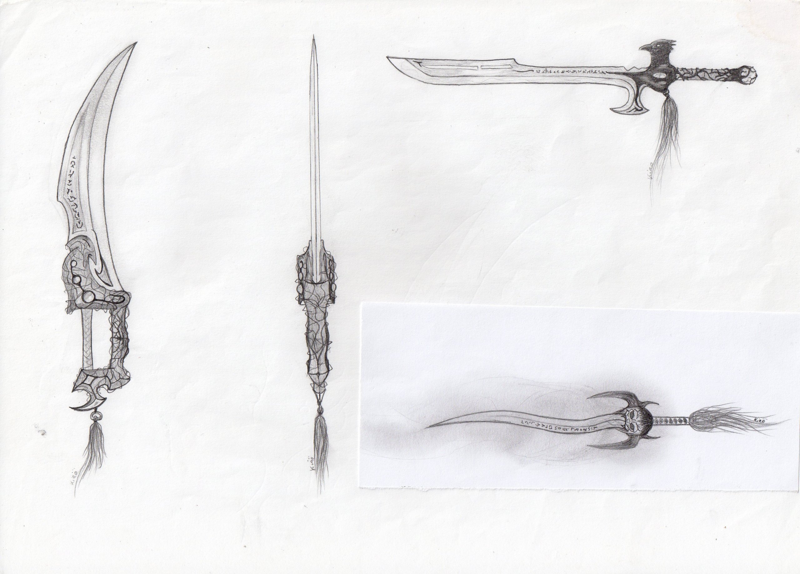 Wallpapers Art - Pencil Weapons 