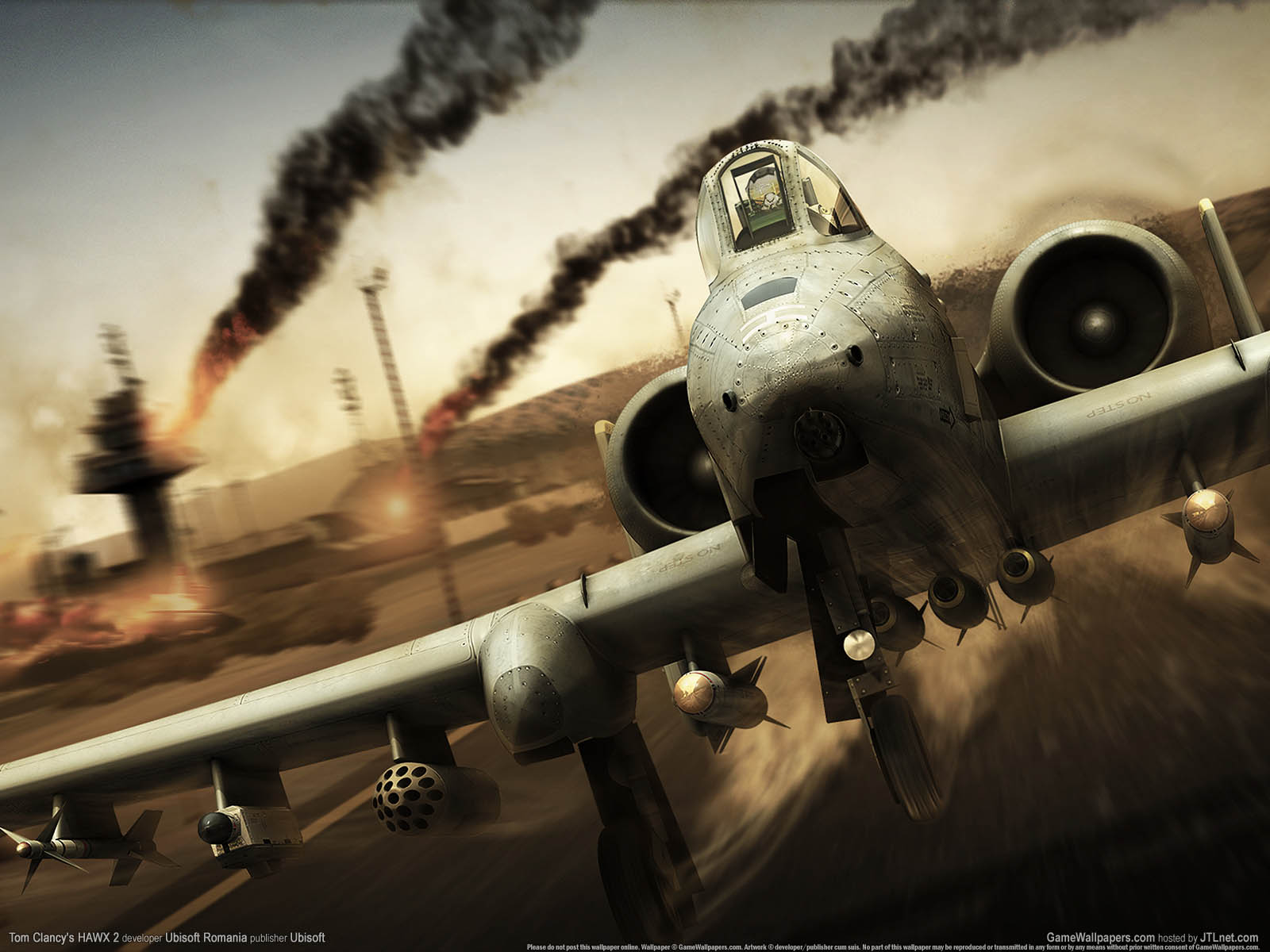 Wallpapers Video Games Tom Clancy HAWX A-10C Thunderbolt 