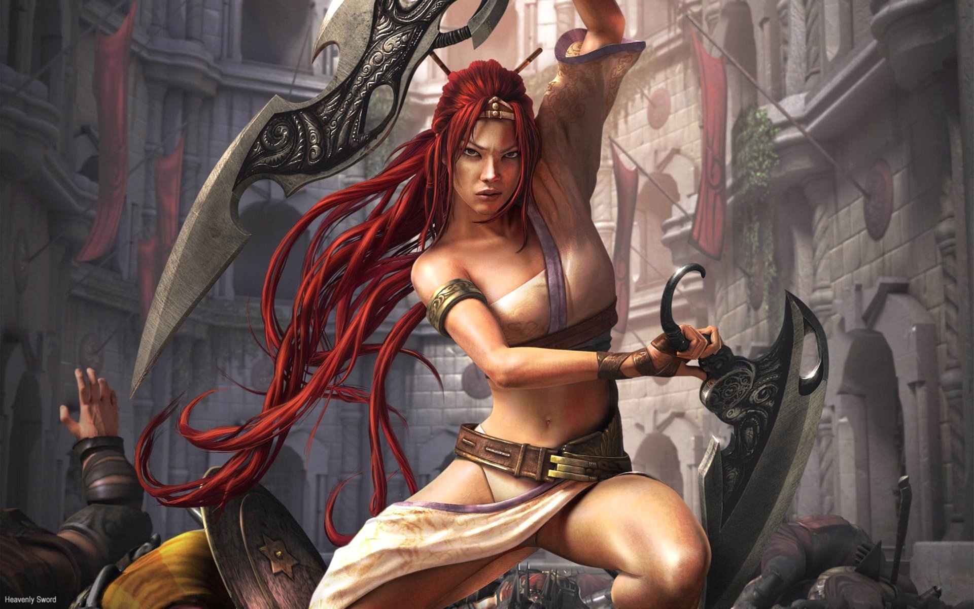 Fonds d'cran Jeux Vido Heavenly Sword Heavenly Sword