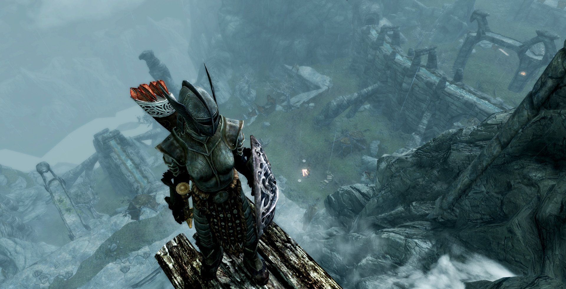 Fonds d'cran Jeux Vido The Elder Scrolls V: Skyrim Vertige