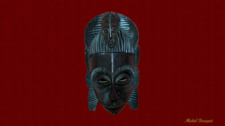 Wallpapers Objects Masks Masque africain