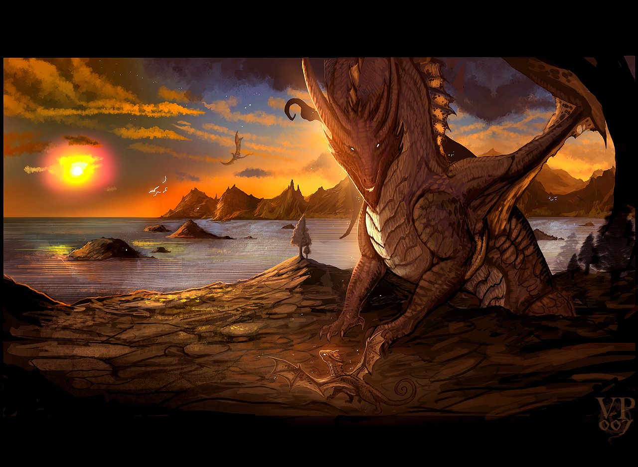 Wallpapers Fantasy and Science Fiction Creatures : Dragons 