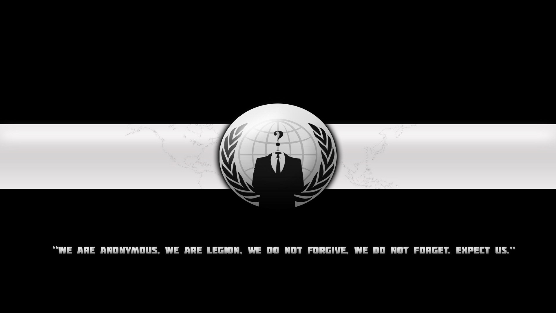 Fonds d'cran Informatique Anonymous We are anonymous