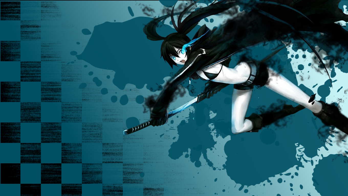 Fonds d'cran Manga Black Rock Shooter Black Rock Shooter dgaine !