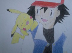  Art - Pencil Pika et Shacha