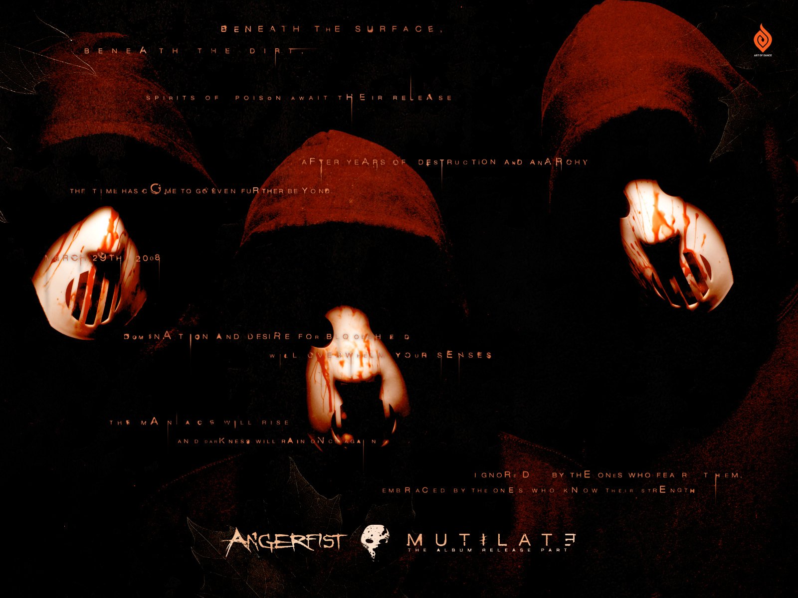 Fonds d'cran Musique Angerfist angerfist