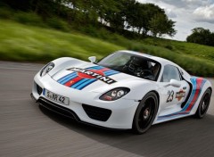  Cars porsche 918 martini