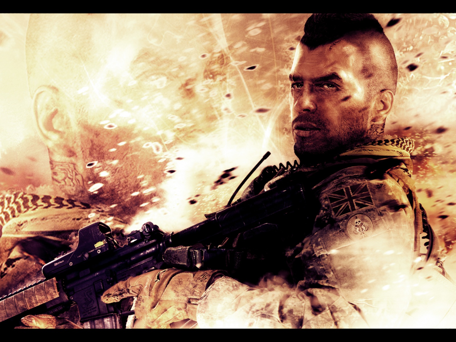 Wallpapers Video Games Call of Duty : Modern Warfare Le sergent John 