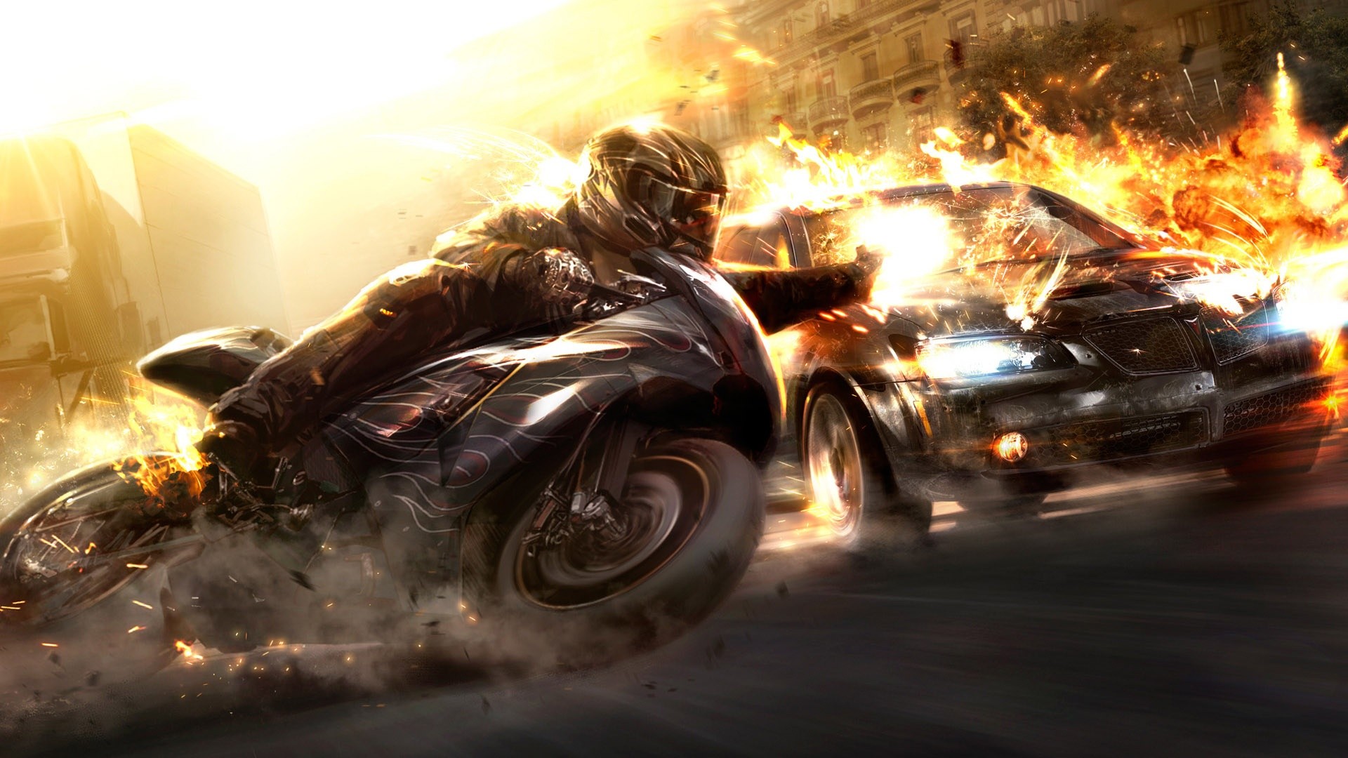 Wallpapers Video Games The Wheelman 