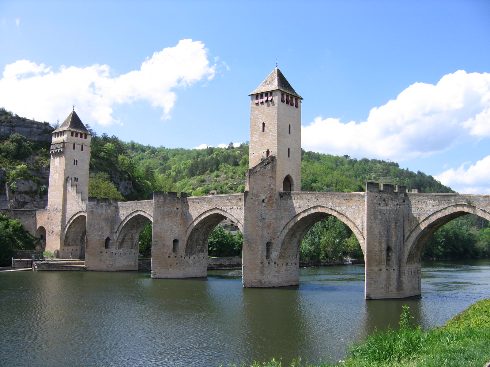 Wallpapers Constructions and architecture Bridges - Aqueduct cahors