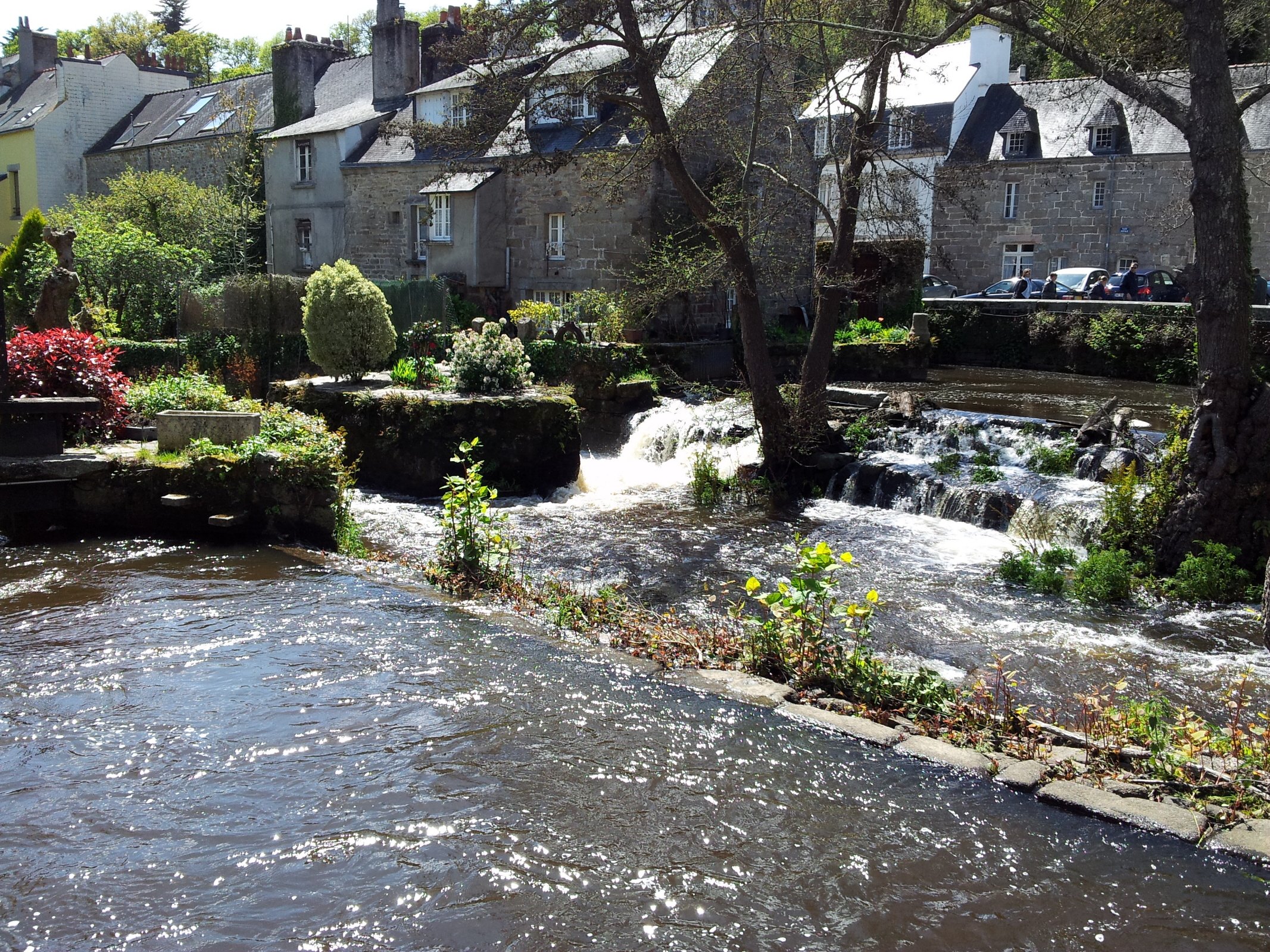 Wallpapers Constructions and architecture Dams - Locks pont aven