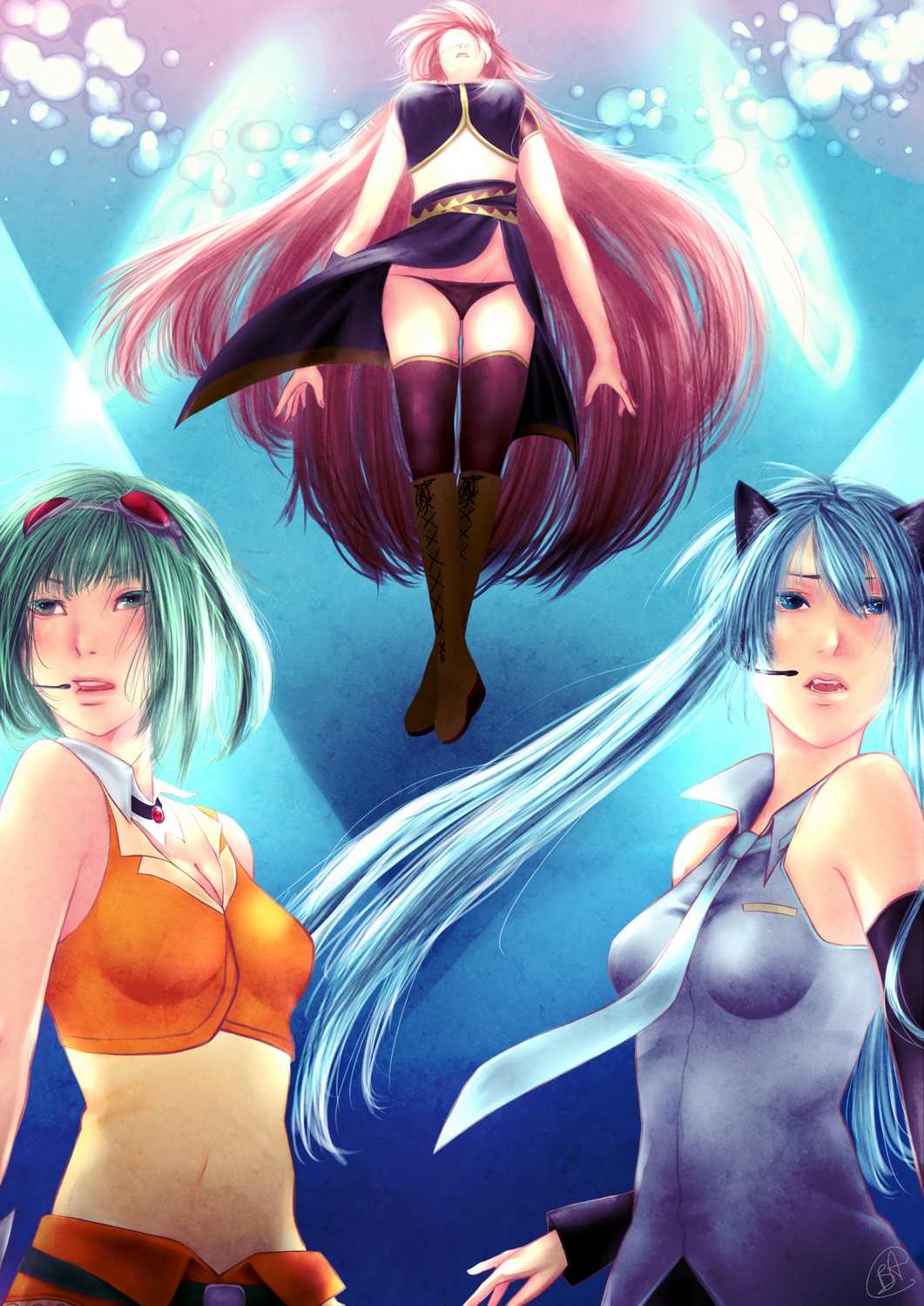 Wallpapers Manga Vocalods Vocaloids