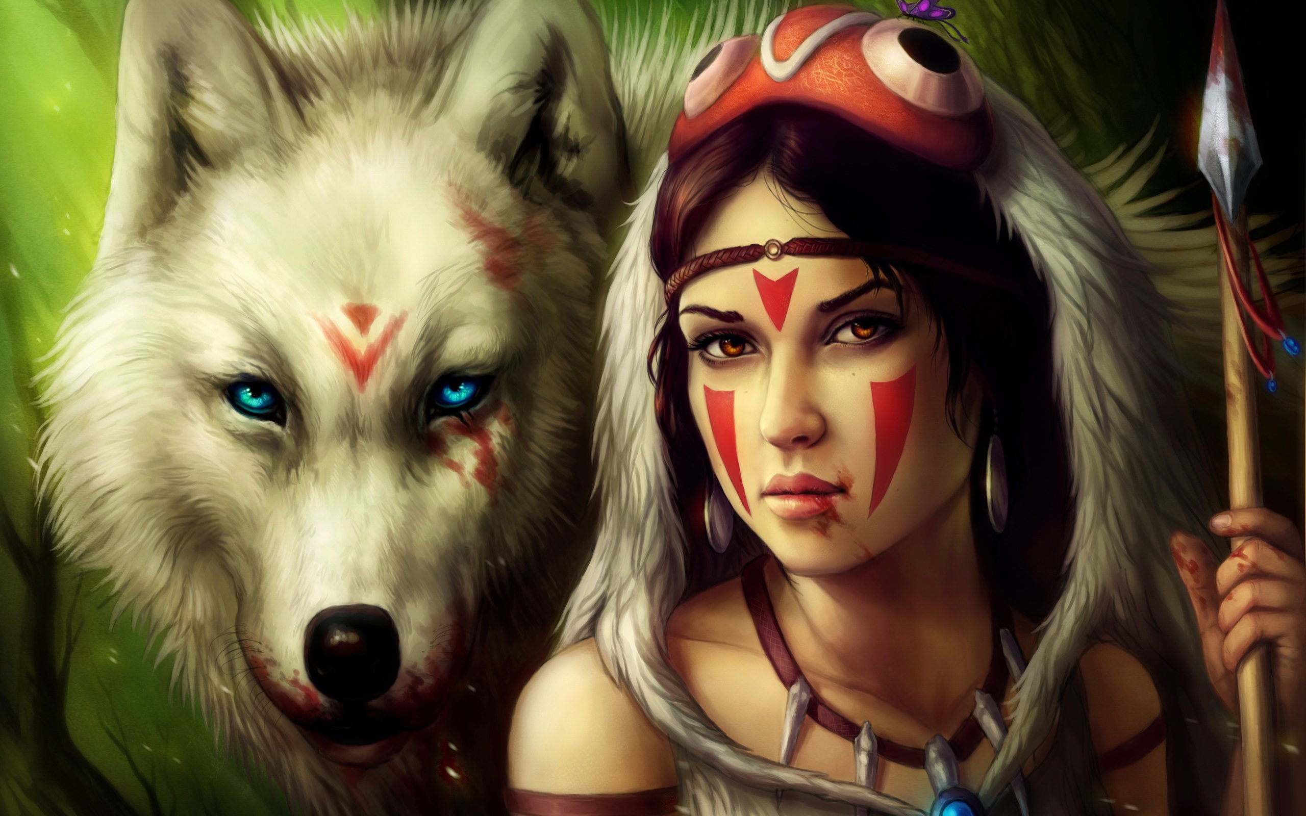 Wallpapers Cartoons Princess Mononoke 