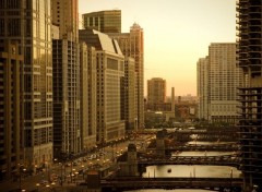  Constructions and architecture Chicago river