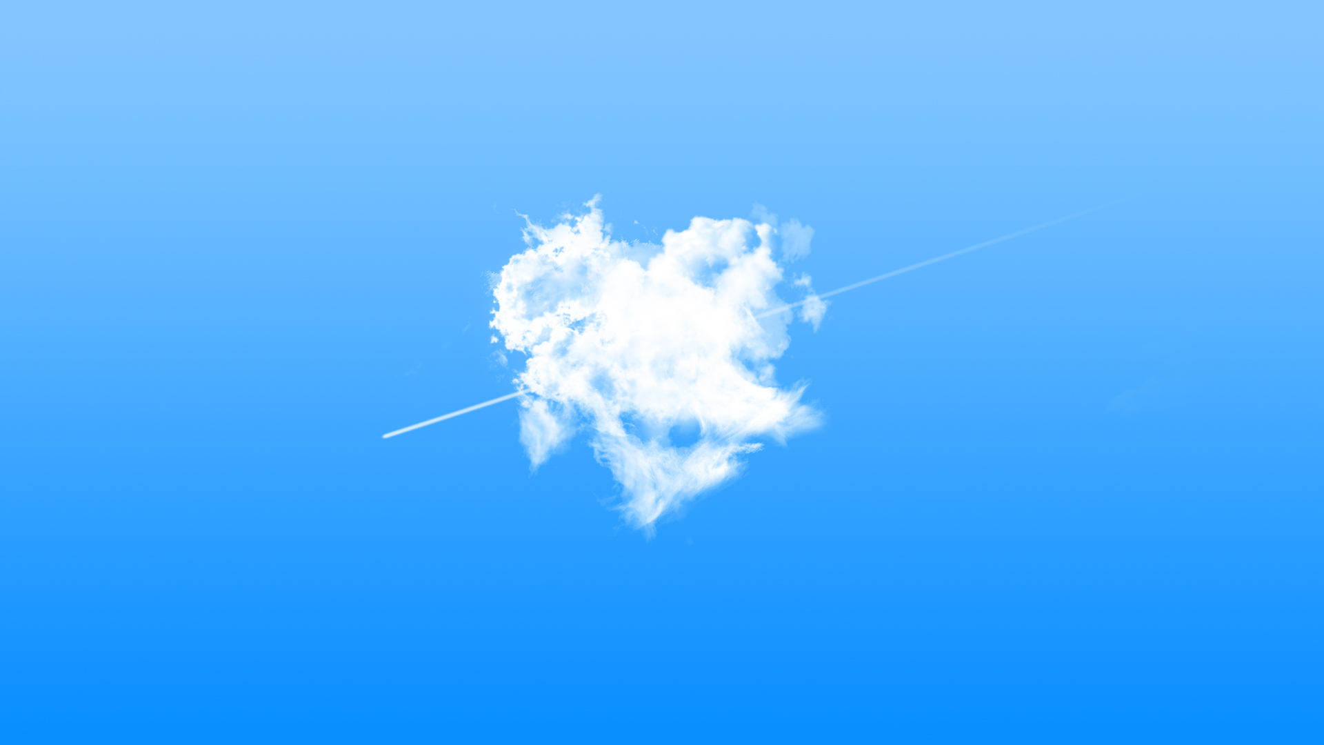 Wallpapers Nature Skies - Clouds Cloud heart