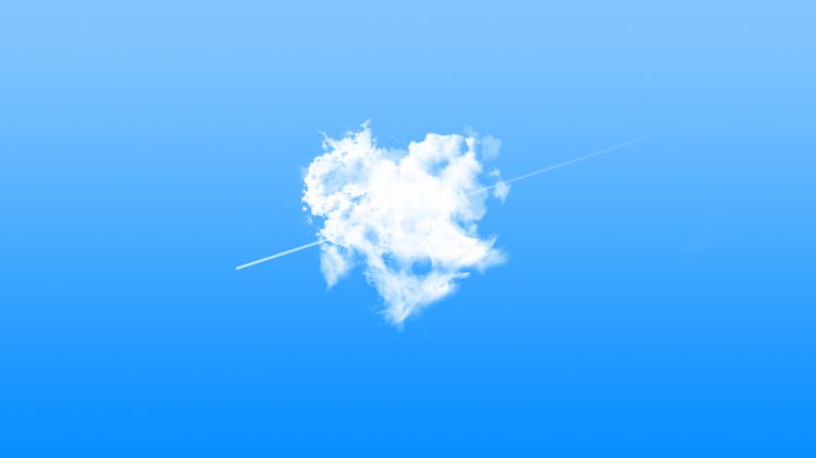 Wallpapers Nature Skies - Clouds Cloud heart