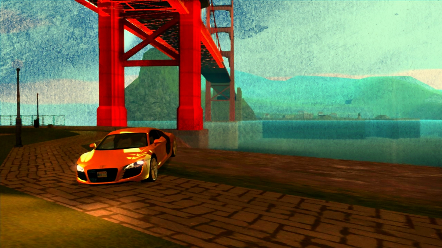 Fonds d'cran Jeux Vido GTA San Andreas Audi r8