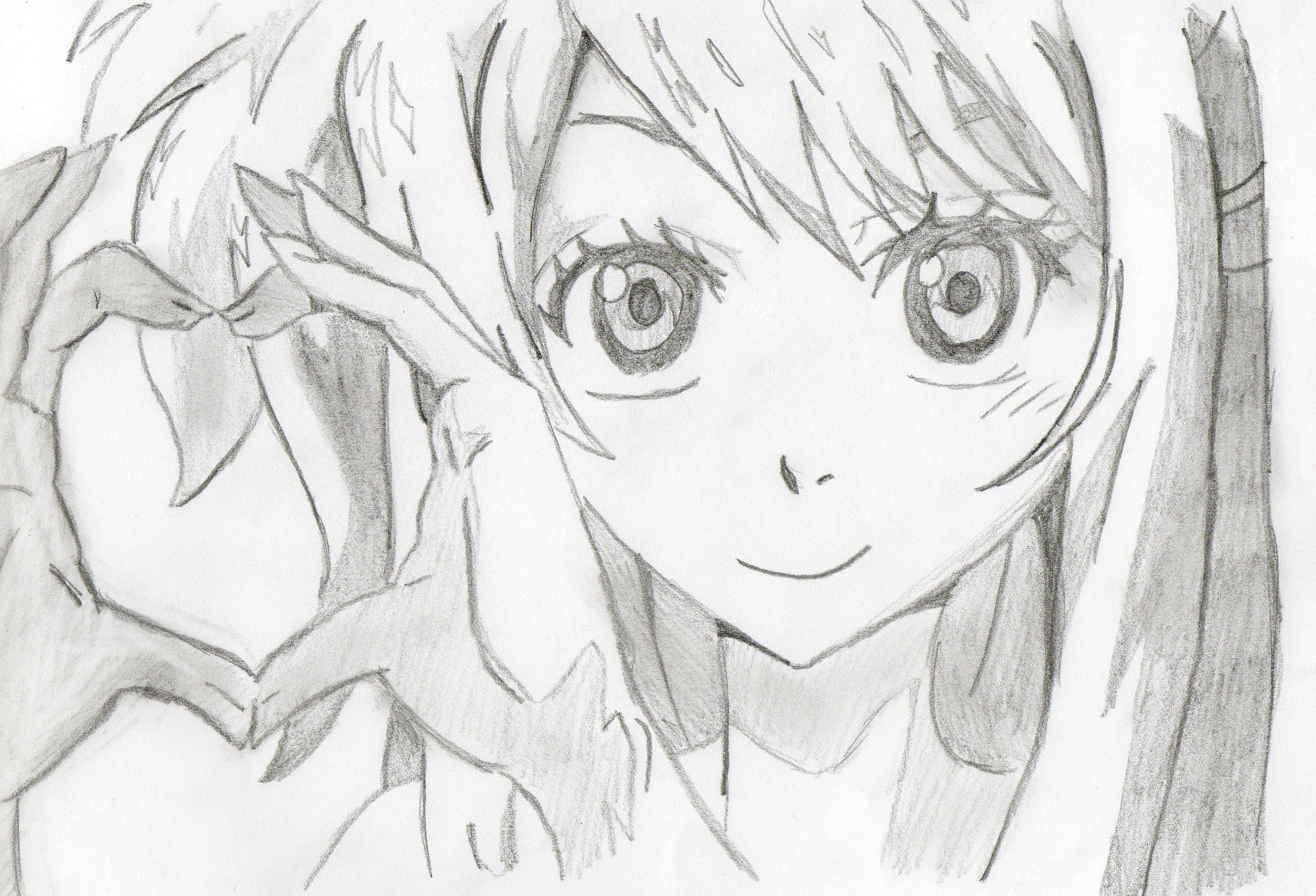 Wallpapers Art - Pencil Manga - Fairy Tail Lucy Heart