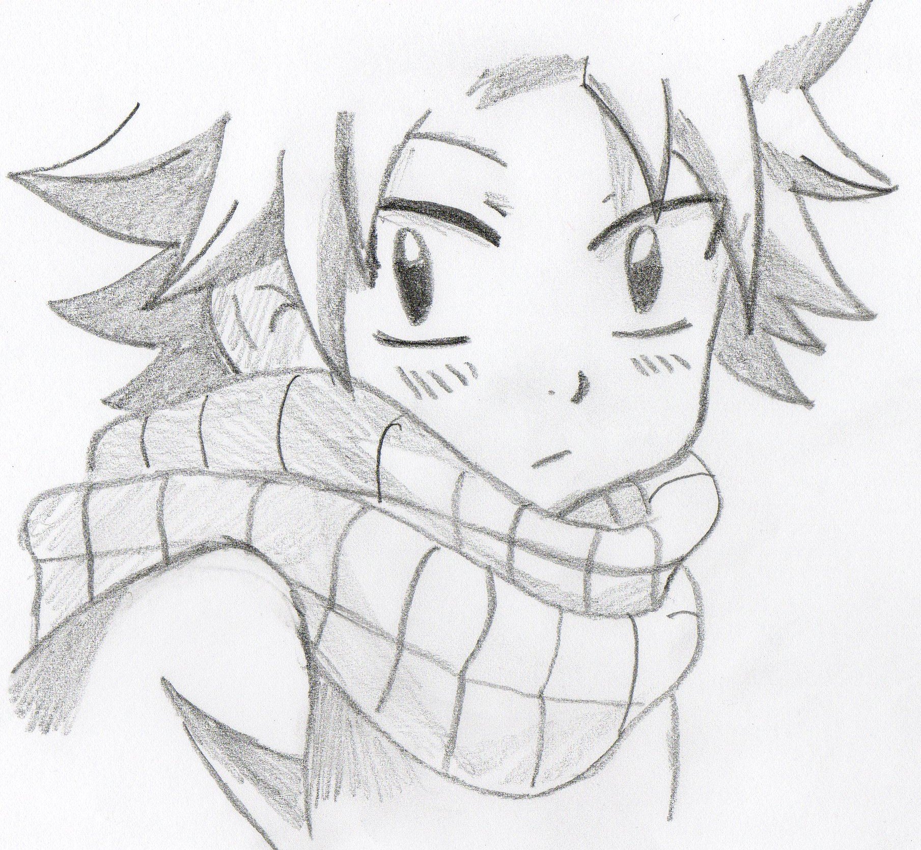 Wallpapers Art - Pencil Manga - Fairy Tail 