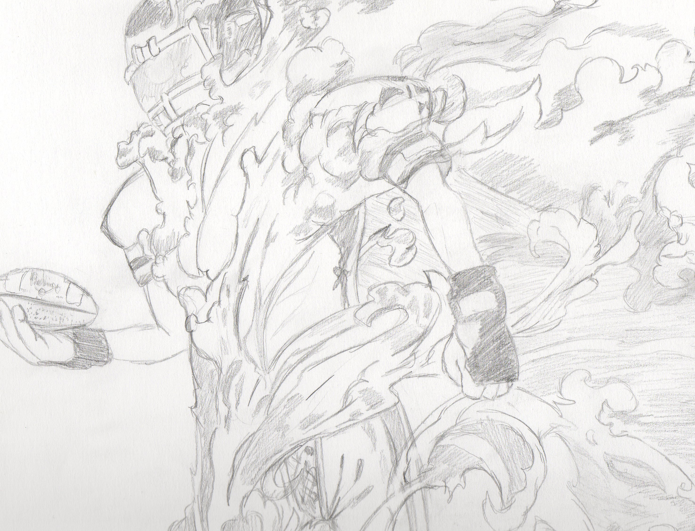 Fonds d'cran Art - Crayon Manga - Divers Eyeshield 21