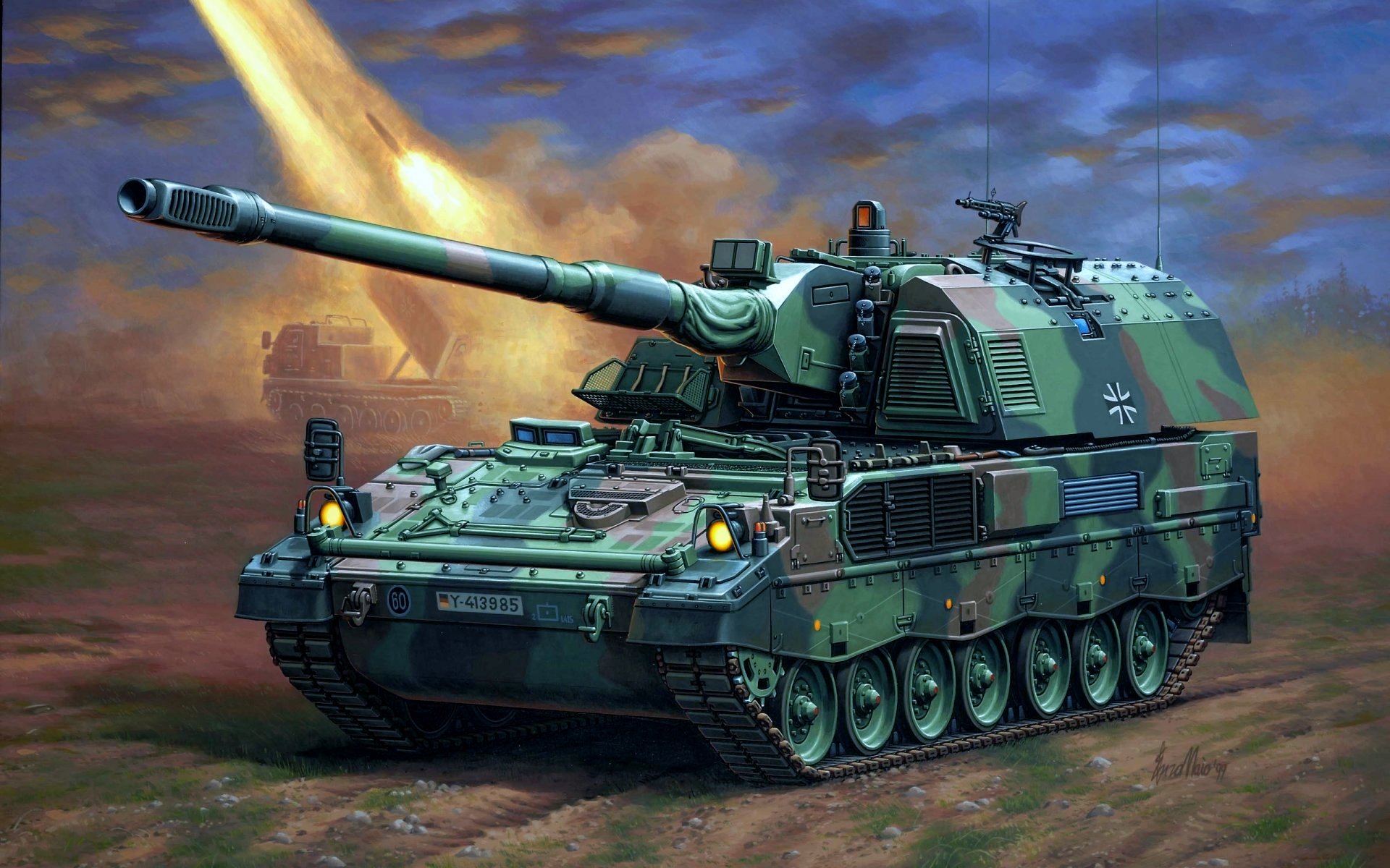 Wallpapers Various transports Tanks 