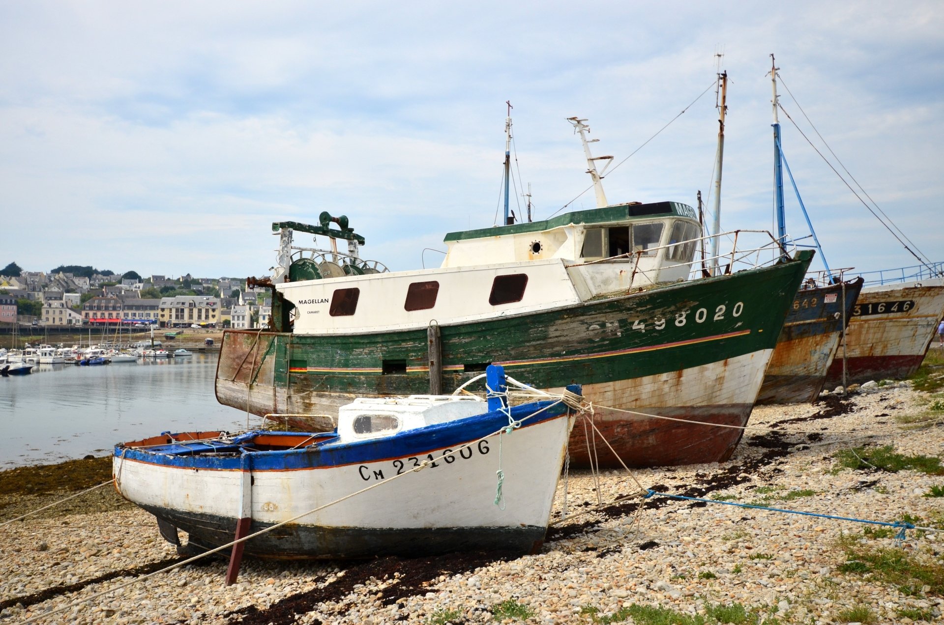 Fonds d'cran Voyages : Europe France > Bretagne port de camaret 