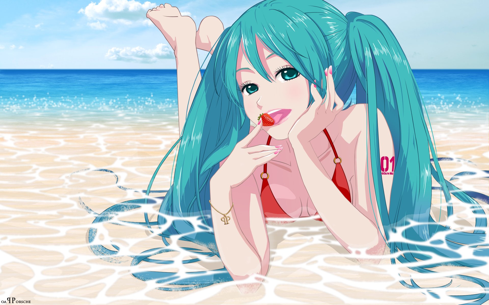 Fonds d'cran Manga Miku Hatsune  