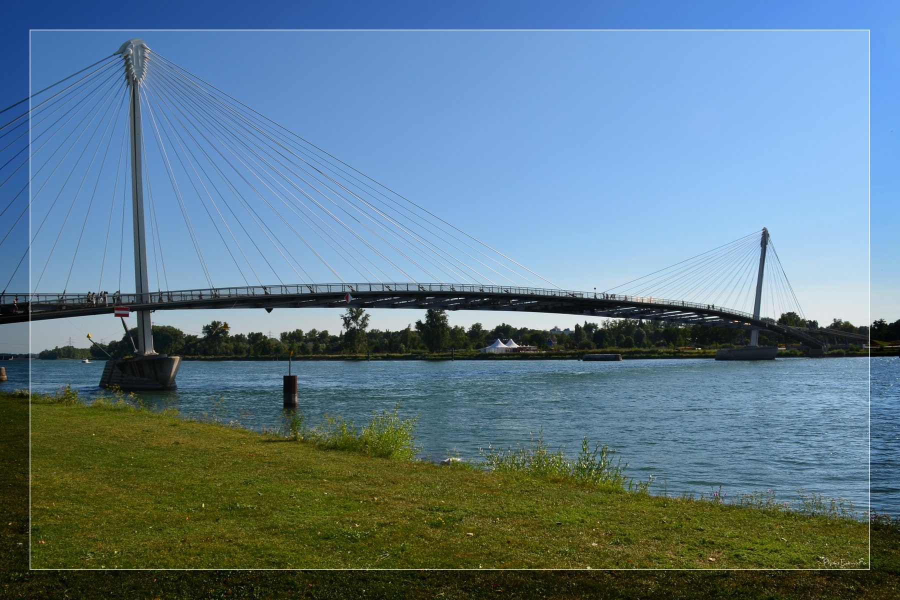 Wallpapers Constructions and architecture Bridges - Aqueduct Deux Rives