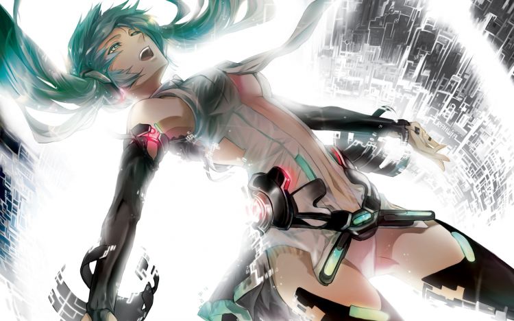 Fonds d'cran Manga Miku Hatsune  Wallpaper N311103