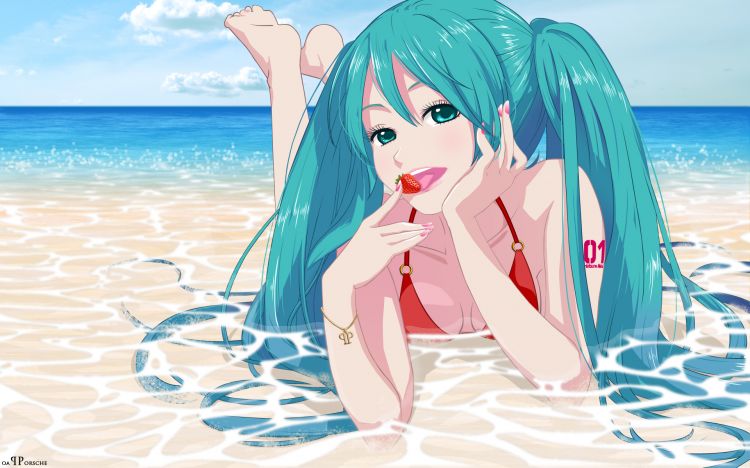 Fonds d'cran Manga Miku Hatsune  Wallpaper N310483