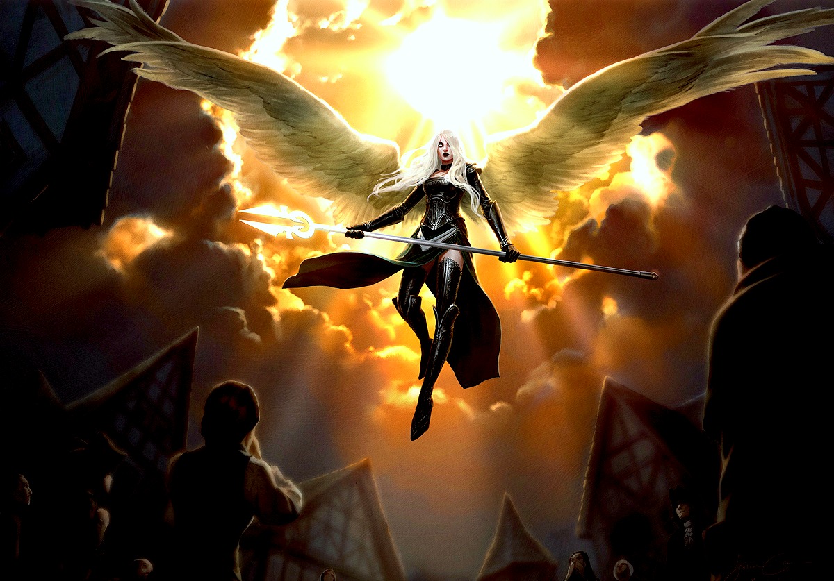 Wallpapers Fantasy and Science Fiction Angels Avacyn: Ange de l'Espoir