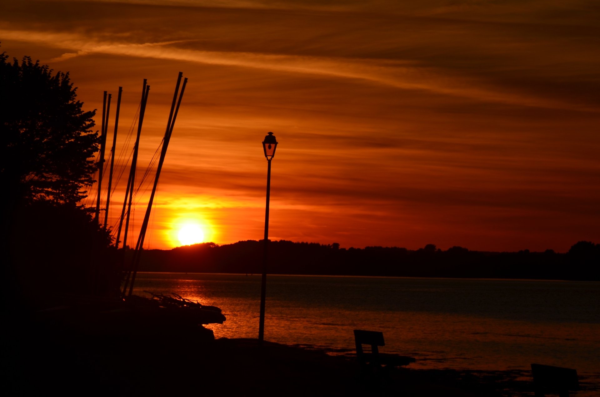 Fonds d'cran Nature Couchers et levers de Soleil 