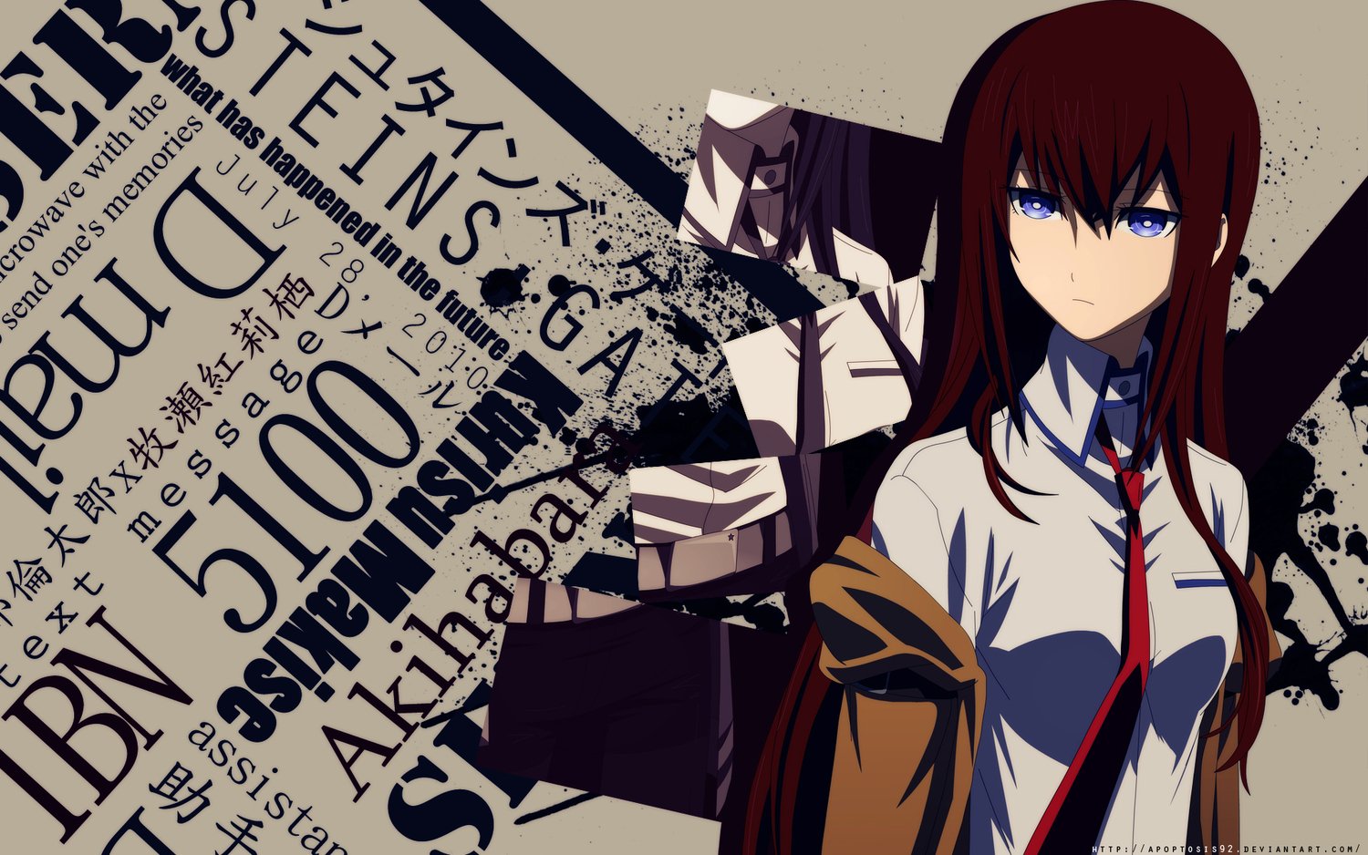 Wallpapers Manga Steins;Gate Assistante