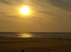  Nature Plage de Calais - Coucher de soleil