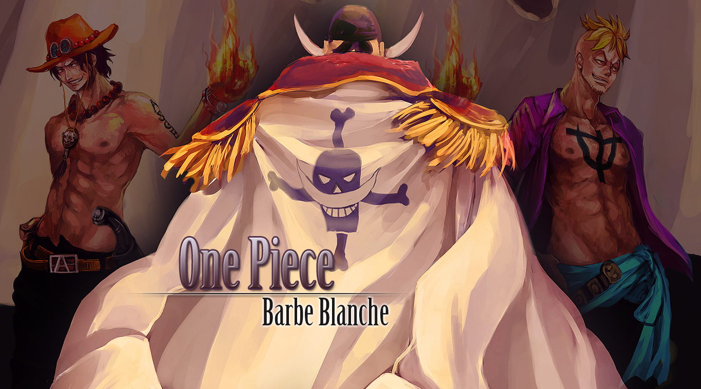 Wallpapers Manga One Piece Fond Ecrant - One Piece - Barbe Blanche