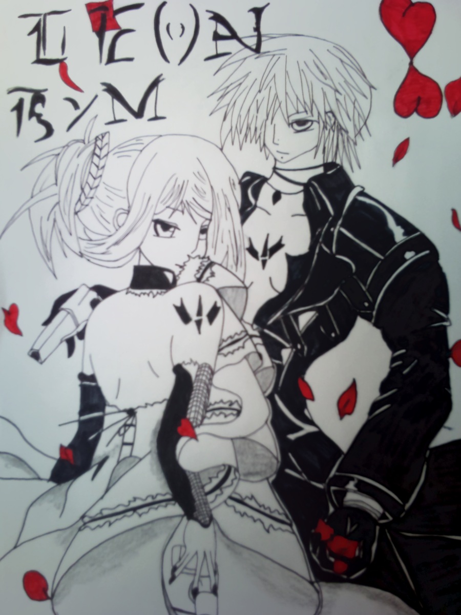 Wallpapers Art - Pencil Manga - Miscellaneous couple manga