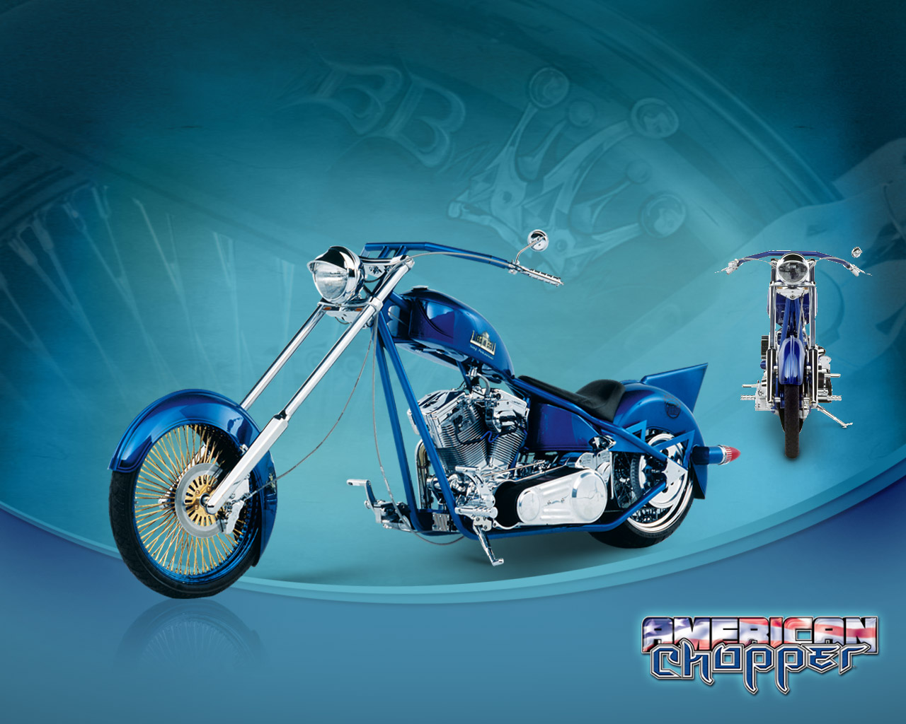 Fonds d'cran Motos Chopper 