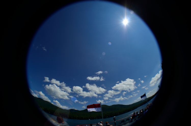 Fonds d'cran Nature Ciel - Nuages Sur le Lake Georges