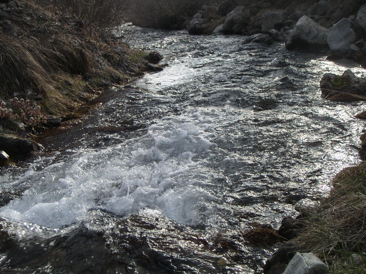 Fonds d'cran Nature Fleuves - Rivires - Torrents ORCIRES-MERLETTE 