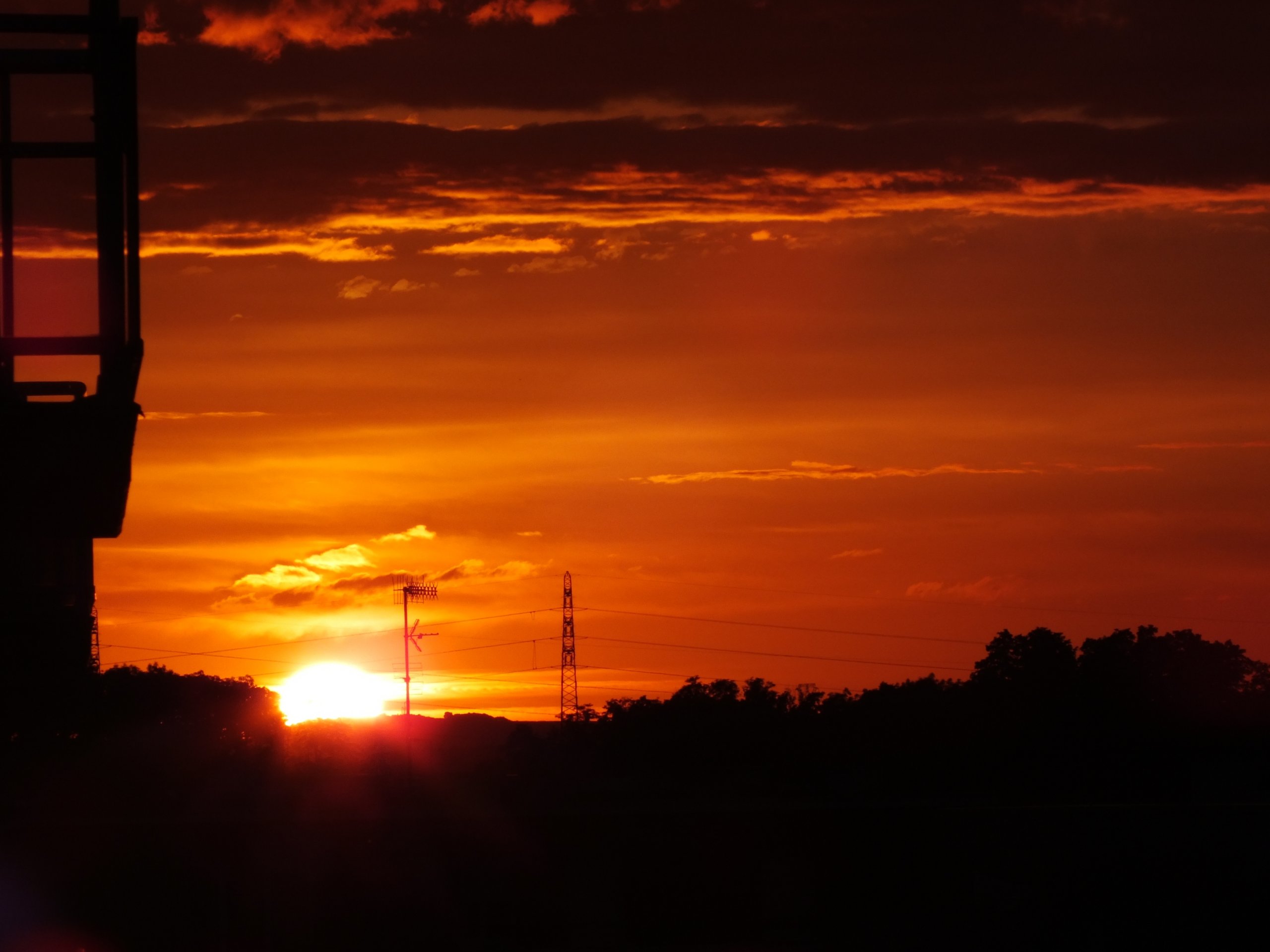 Fonds d'cran Nature Couchers et levers de Soleil coucher de soleil alsacien