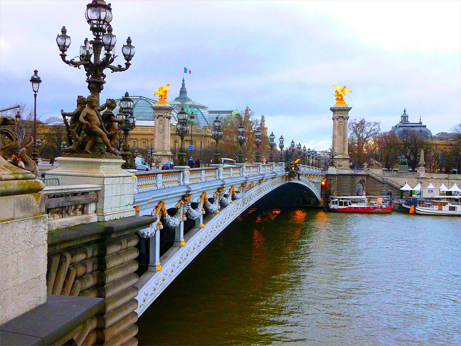 Fonds d'cran Constructions et architecture Ponts - Aqueducs pont Alenxandre III