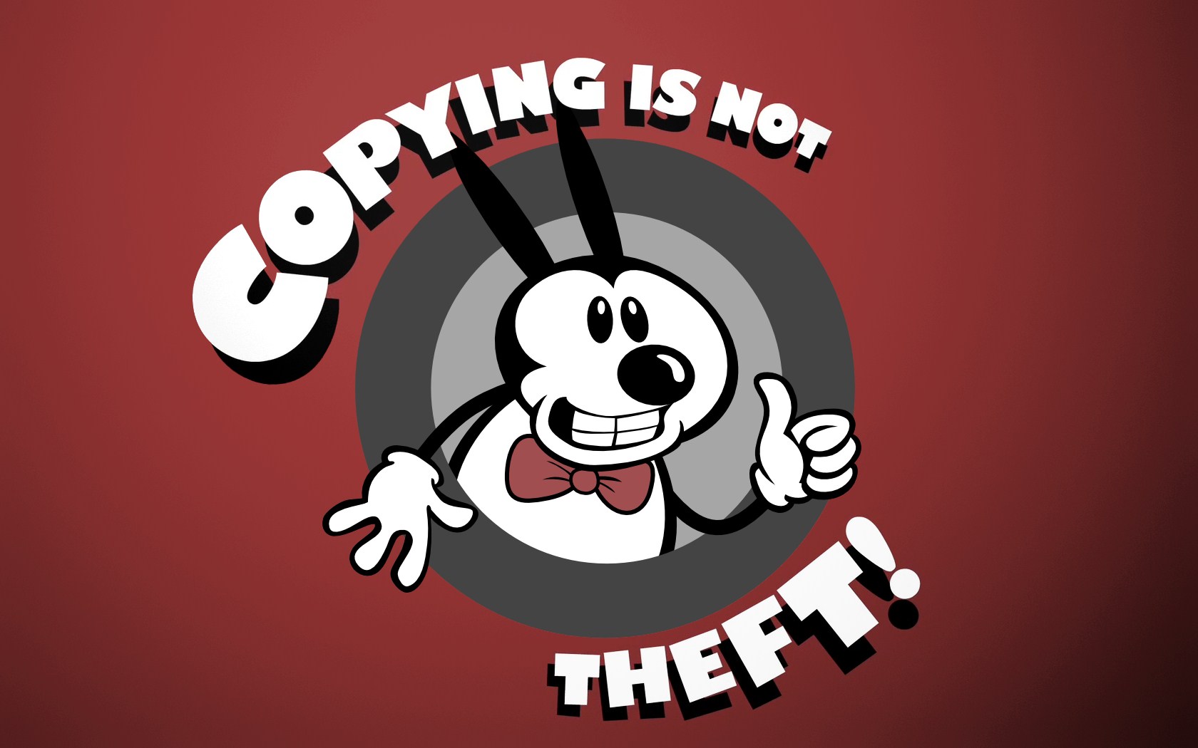 Wallpapers Humor Parodies Copying is not theft