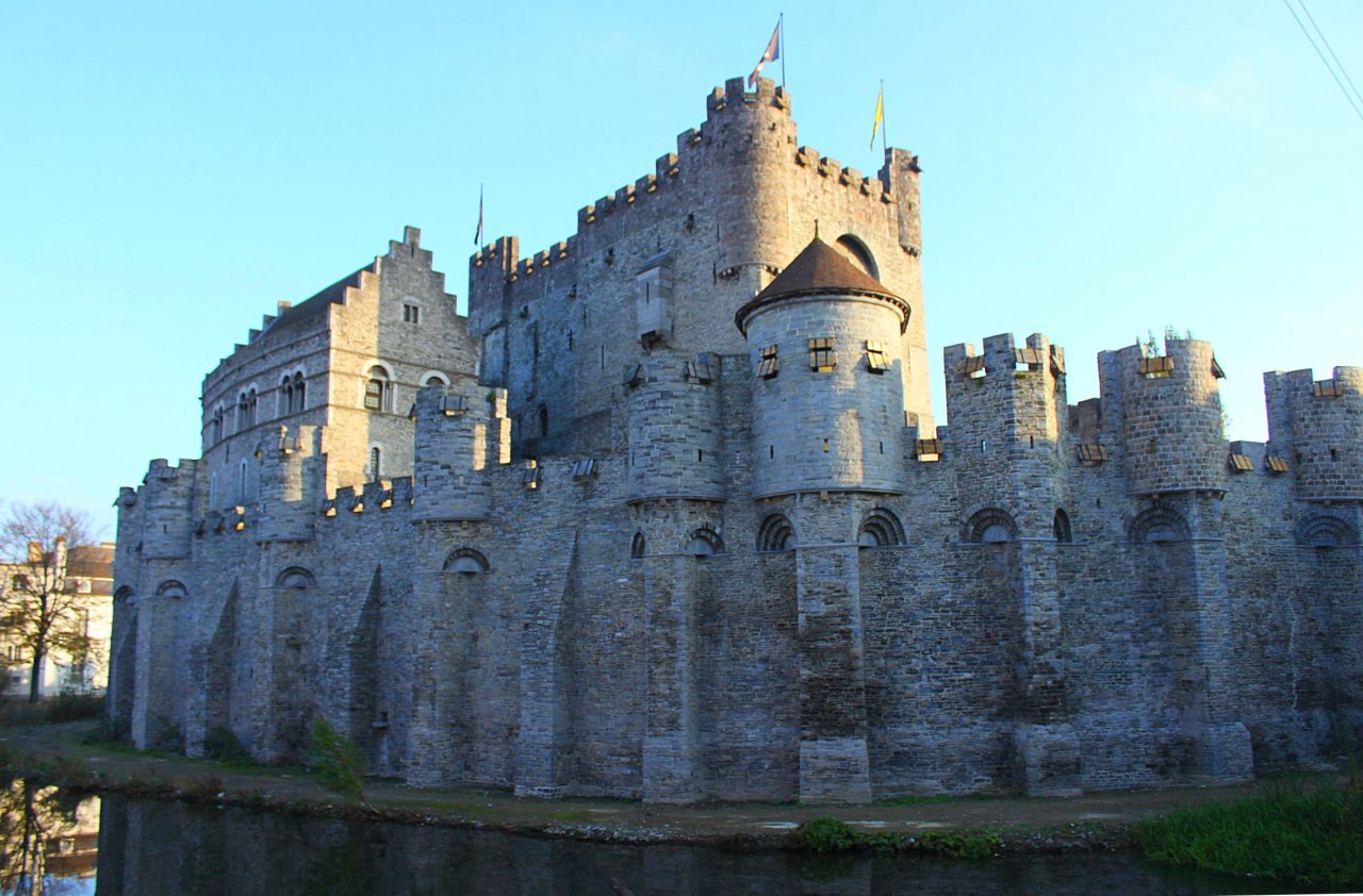 Fonds d'cran Voyages : Europe Belgique château