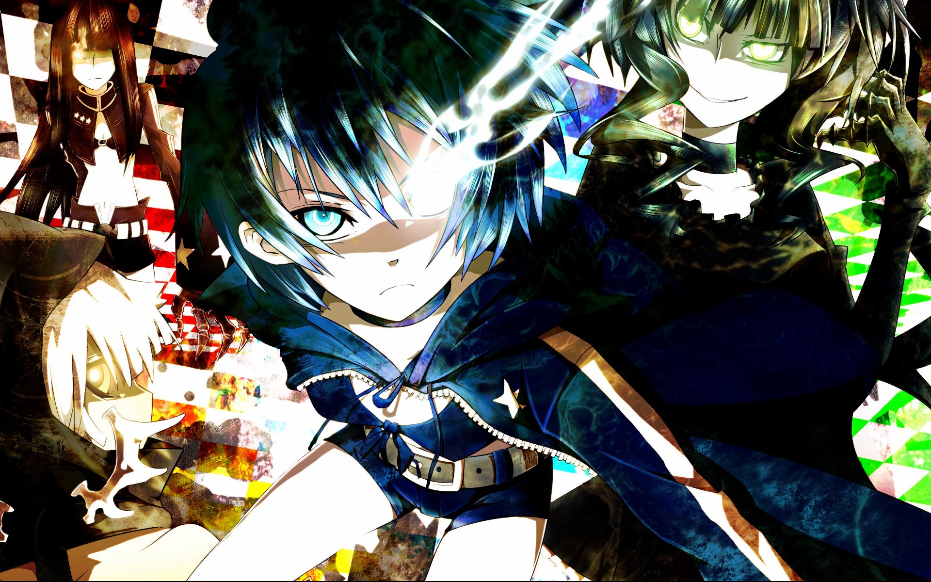 Fonds d'cran Manga Black Rock Shooter 