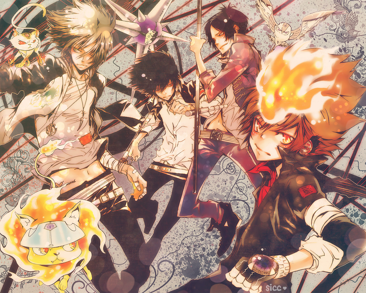 Fonds d'cran Manga Katekyoshi Hitman Reborn 