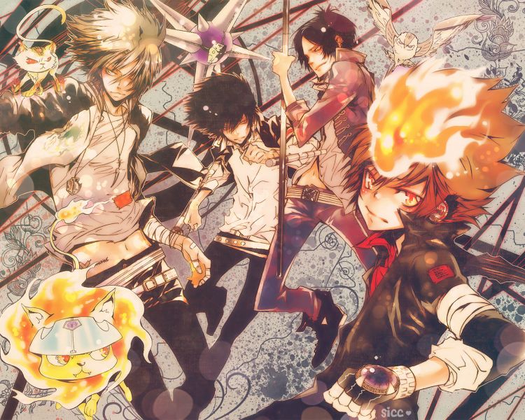 Fonds d'cran Manga Katekyoshi Hitman Reborn Wallpaper N312004