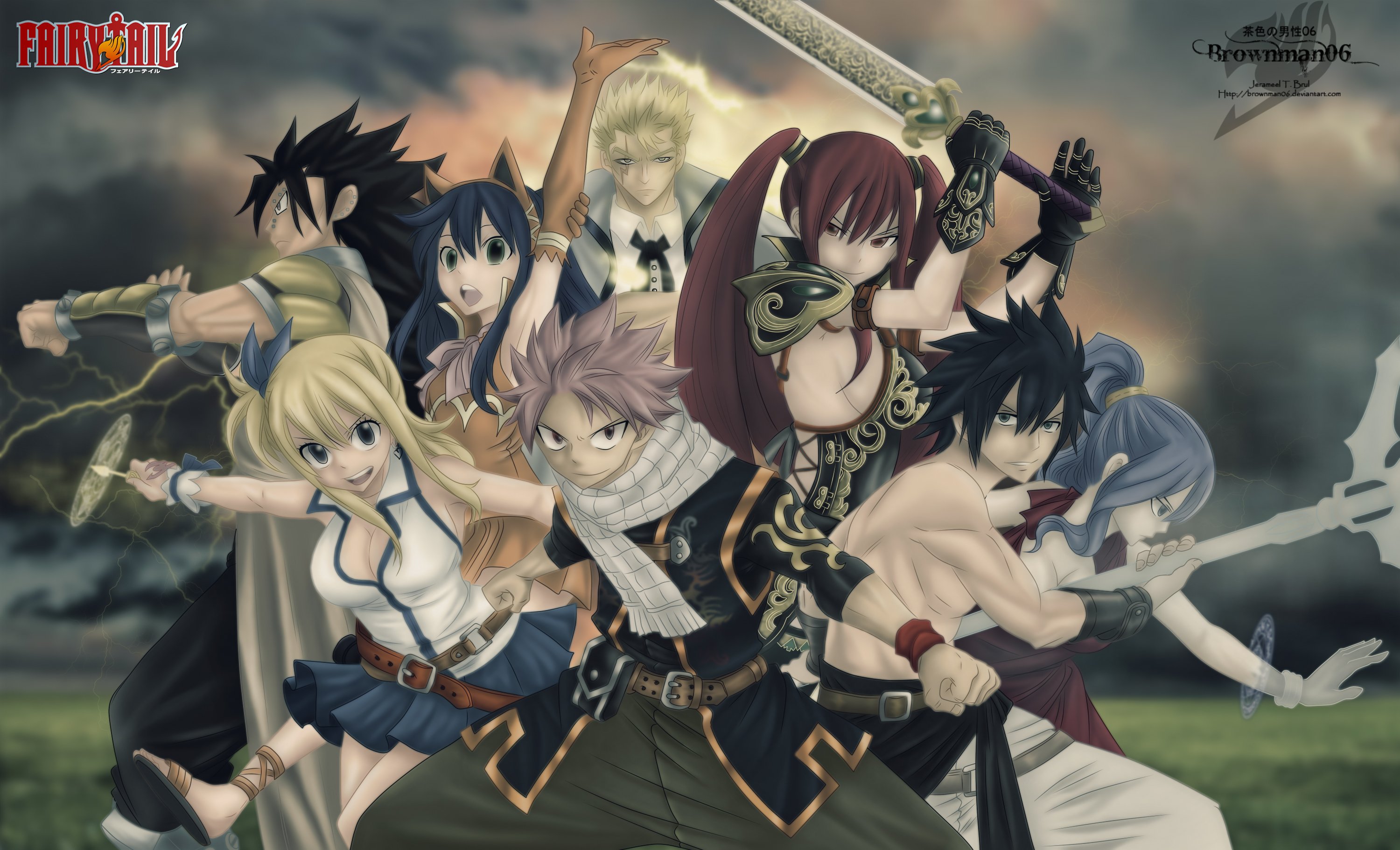 Fonds d'cran Manga Fairy Tail 