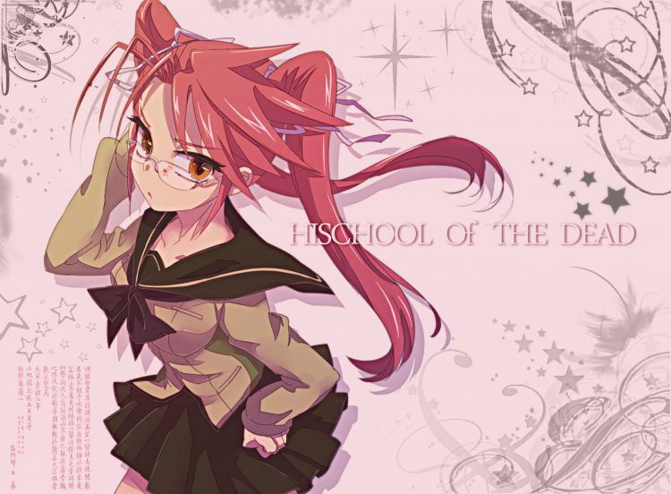 Fonds d'cran Manga High School of the dead Wallpaper N312469