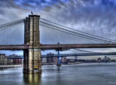  Trips : North America Manhattan Blue Bridge