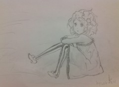  Art - Pencil K-ON! Yui 